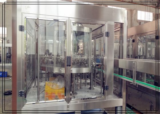 Υγρή μηχανή πλήρωσης Monoblock υψηλής ταχύτητας, εμφιαλώνοντας μηχανή μεταλλικού νερού προμηθευτής