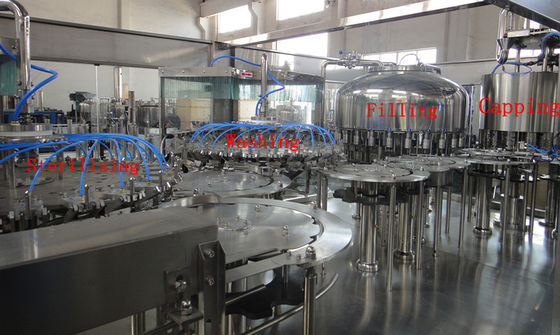 υγρή μηχανή πλήρωσης 4000-6000BPH Monoblock/αυτόματη μηχανή κάλυψης πλήρωσης πλύσης προμηθευτής